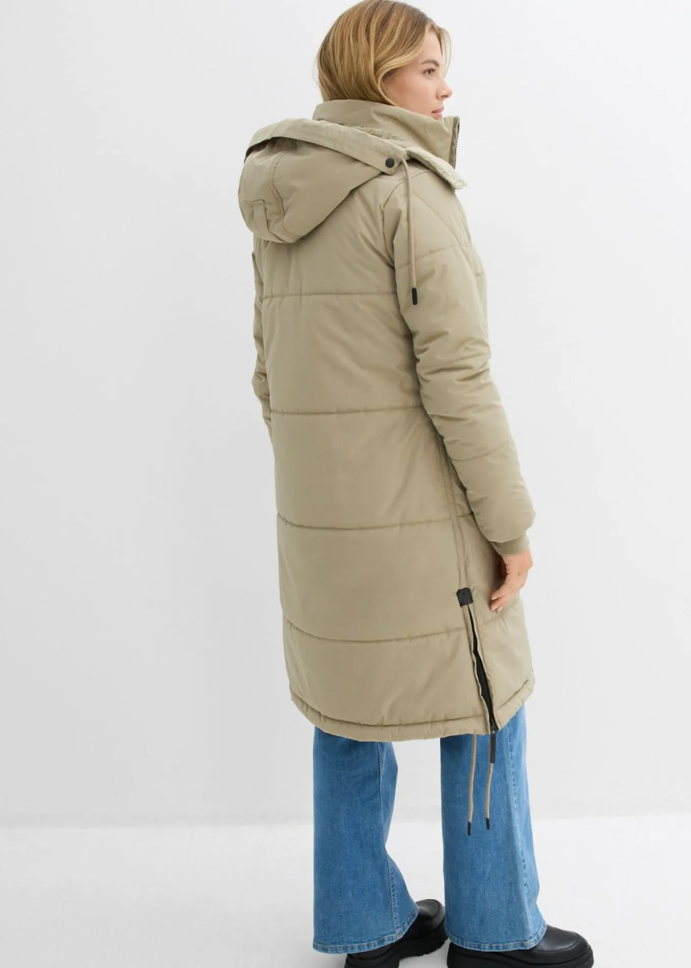 Abrigo guateado impermeable