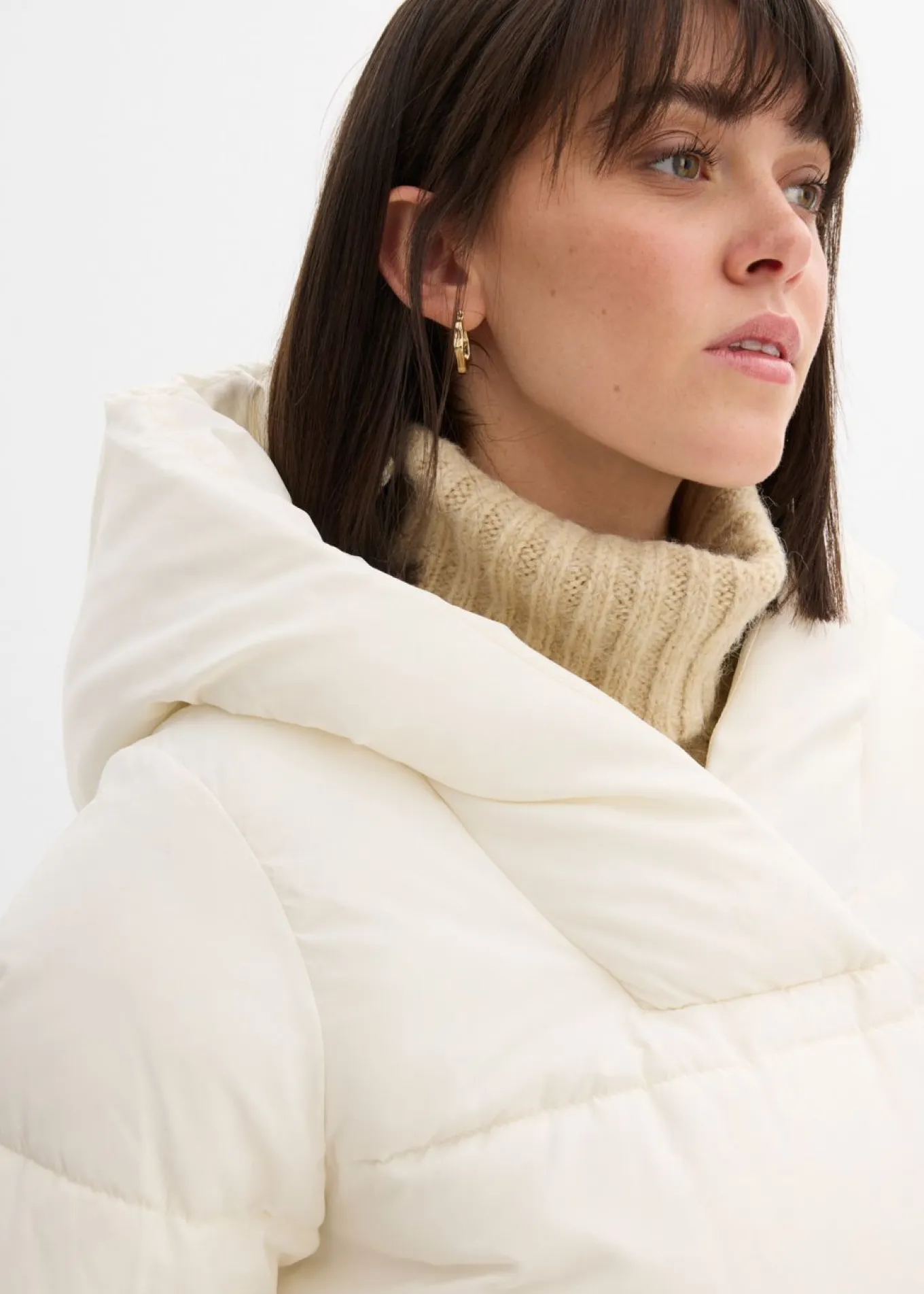 Abrigo guateado oversize