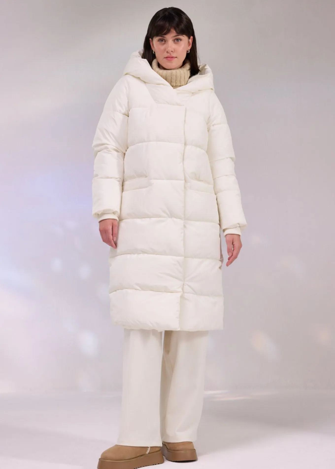 Abrigo guateado oversize