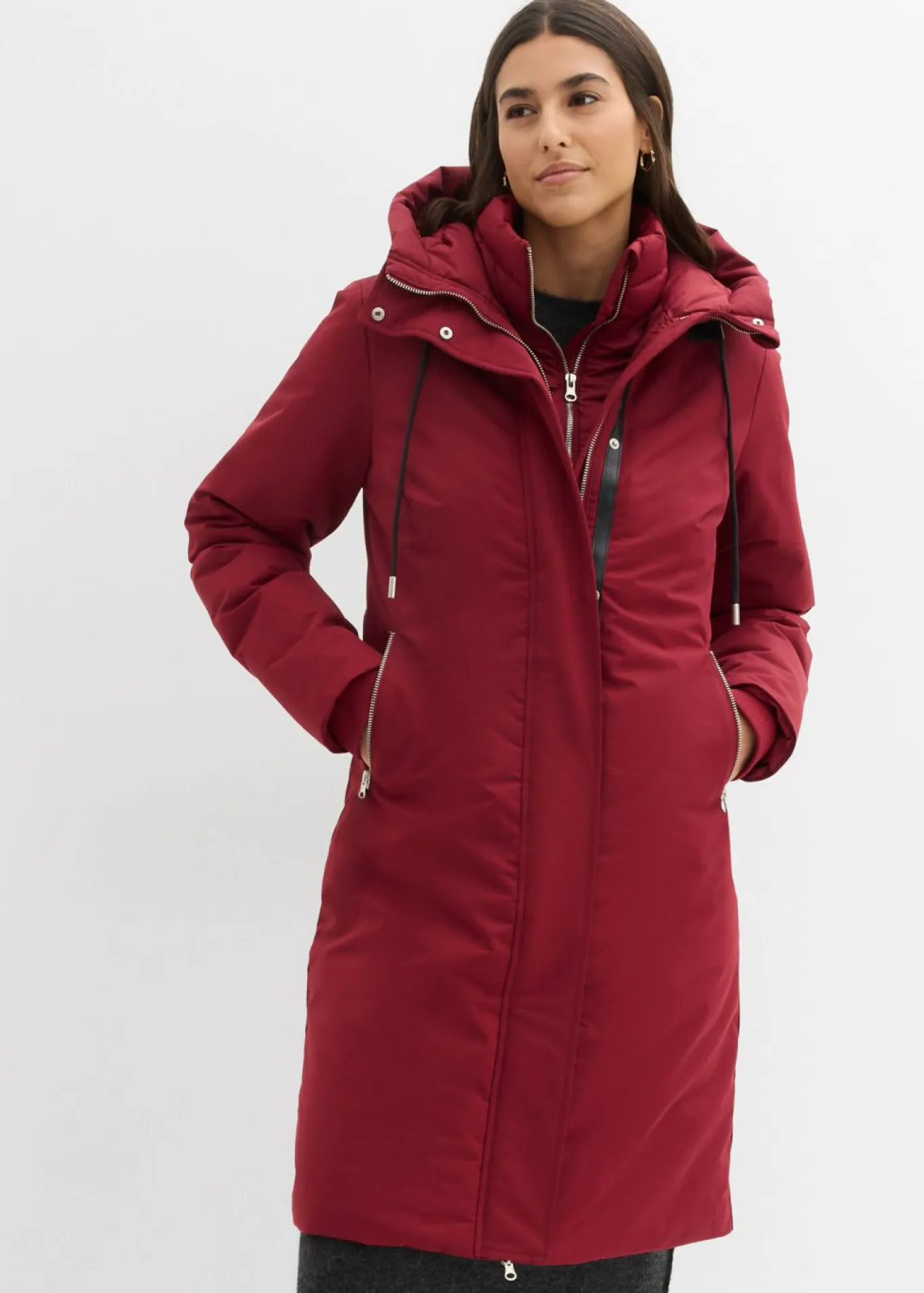 Abrigo impermeable 2 en 1 para exteriores