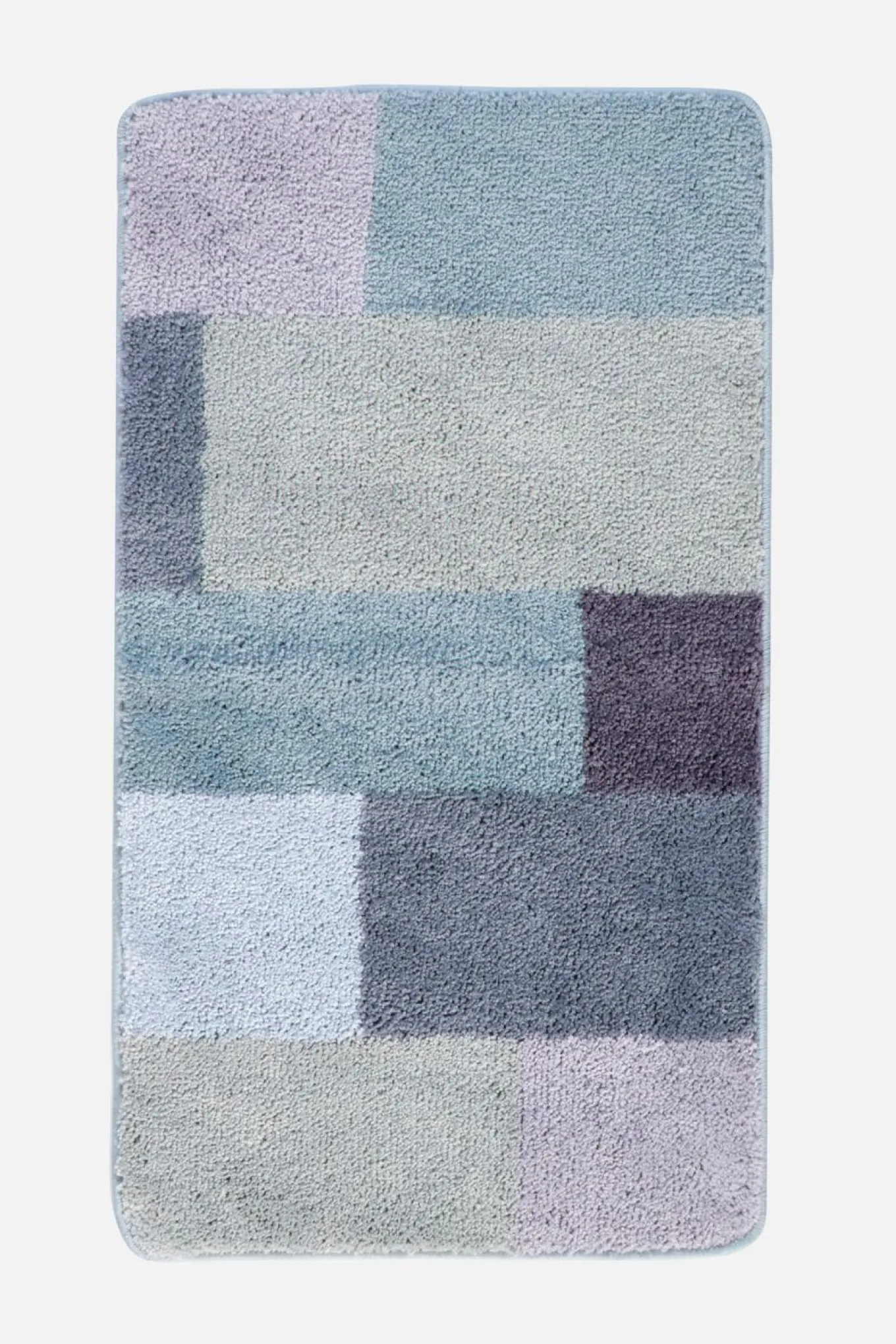 Alfombrilla de baño con colores pastel