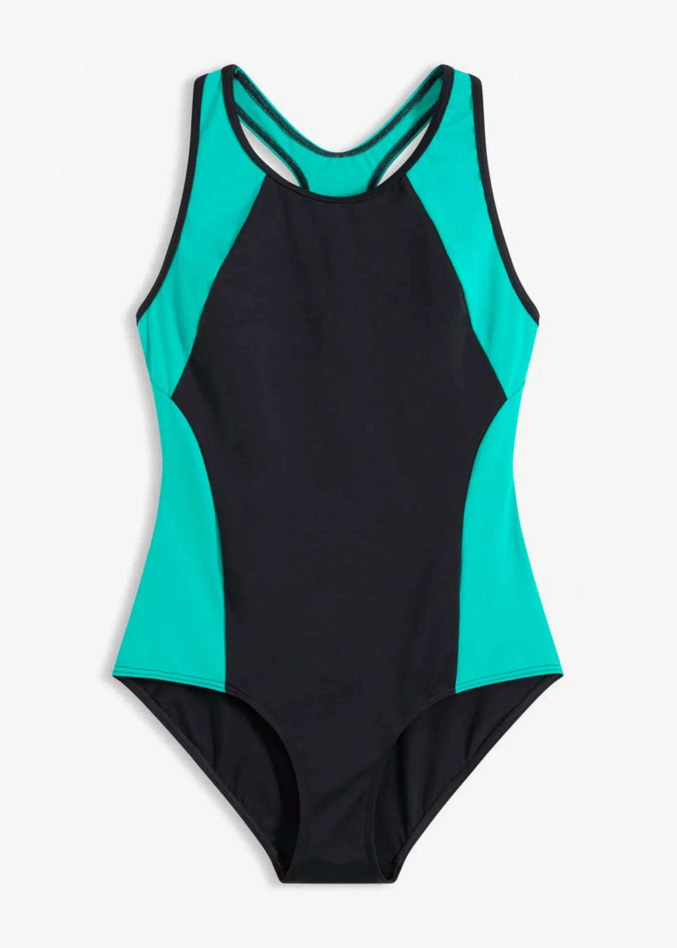 Bañador deportivo de material de secado rápido con espalda nadadora
