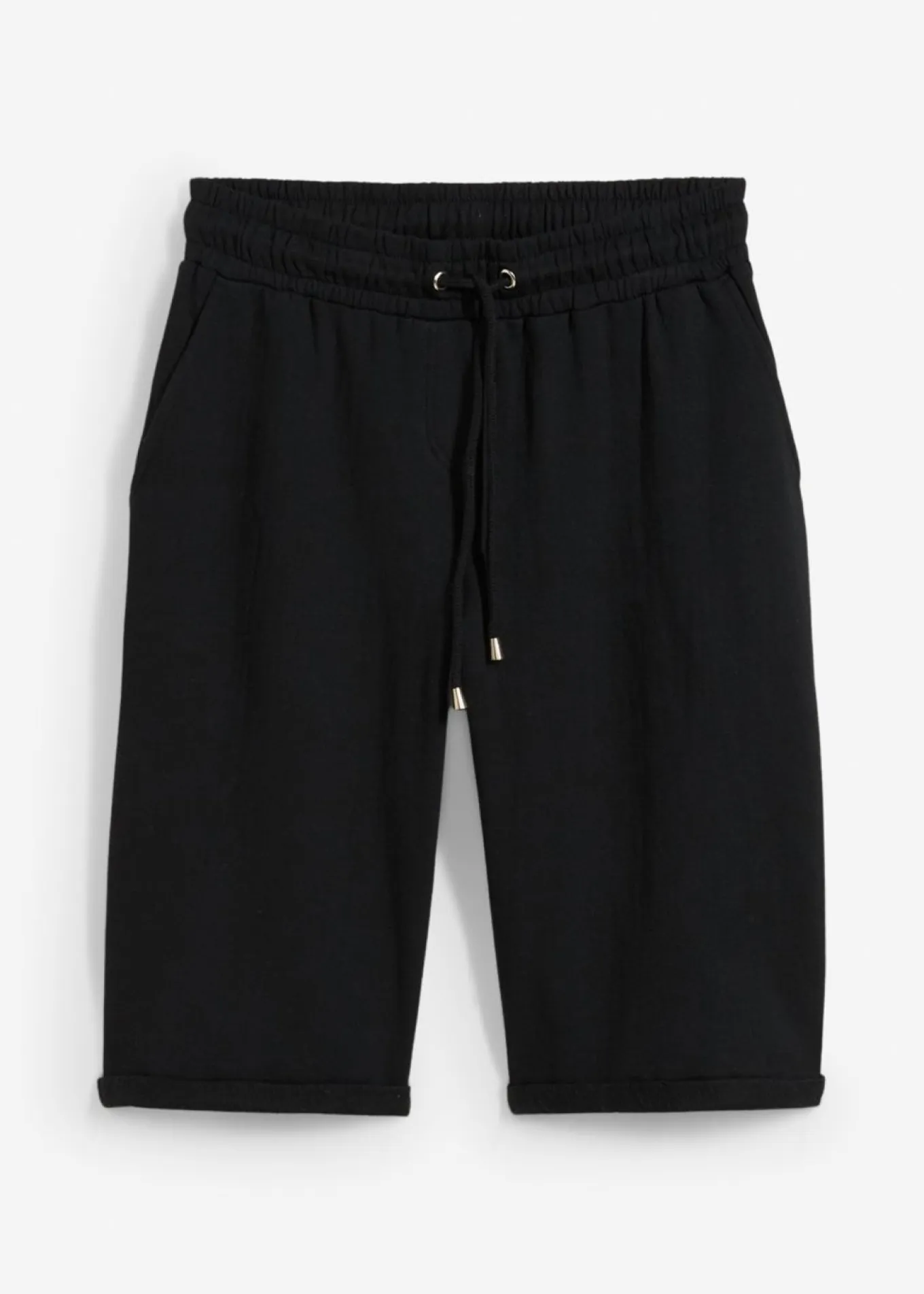 Bermudas de chándal con dobladillo