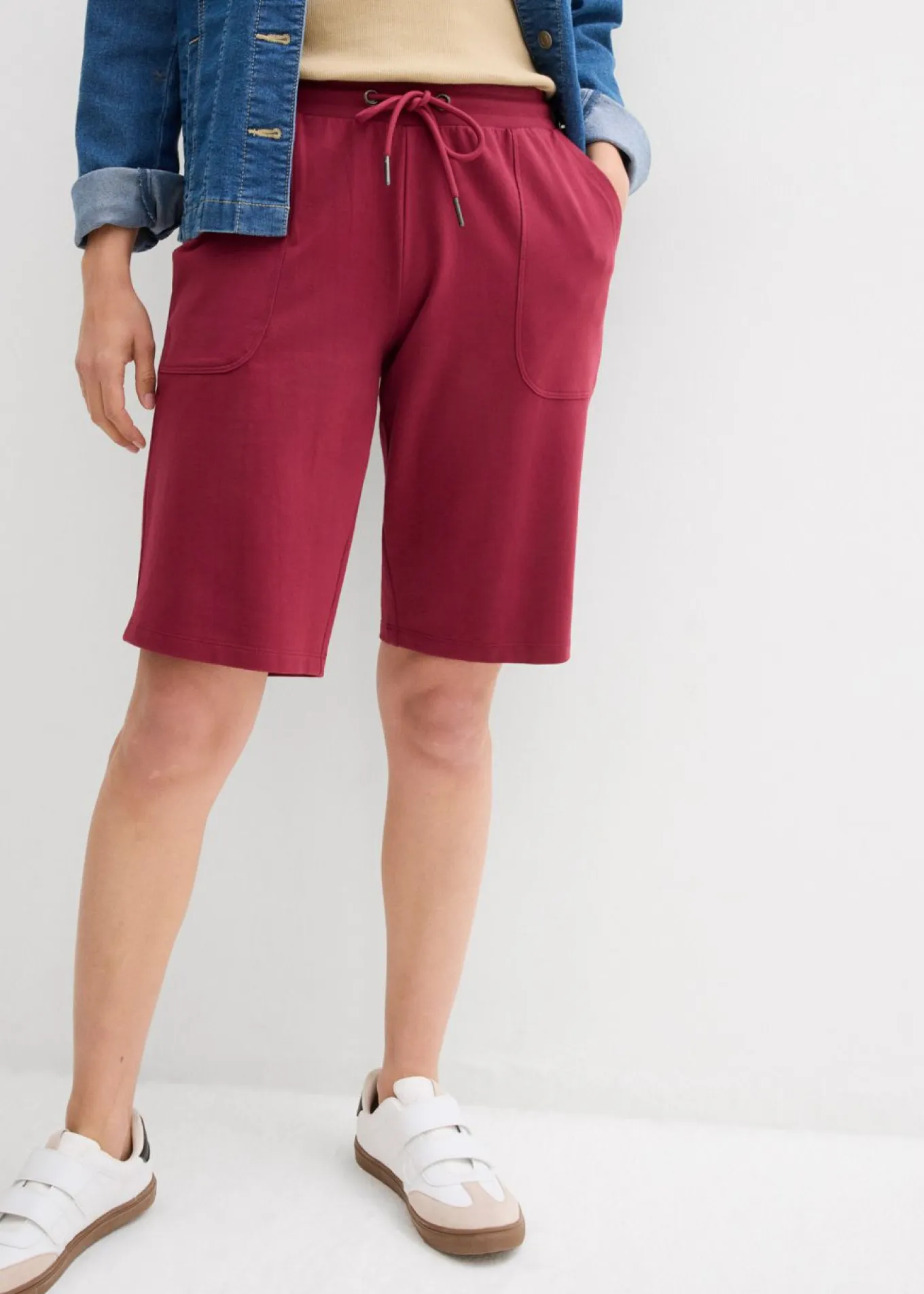Bermudas de chándal de algodón puro