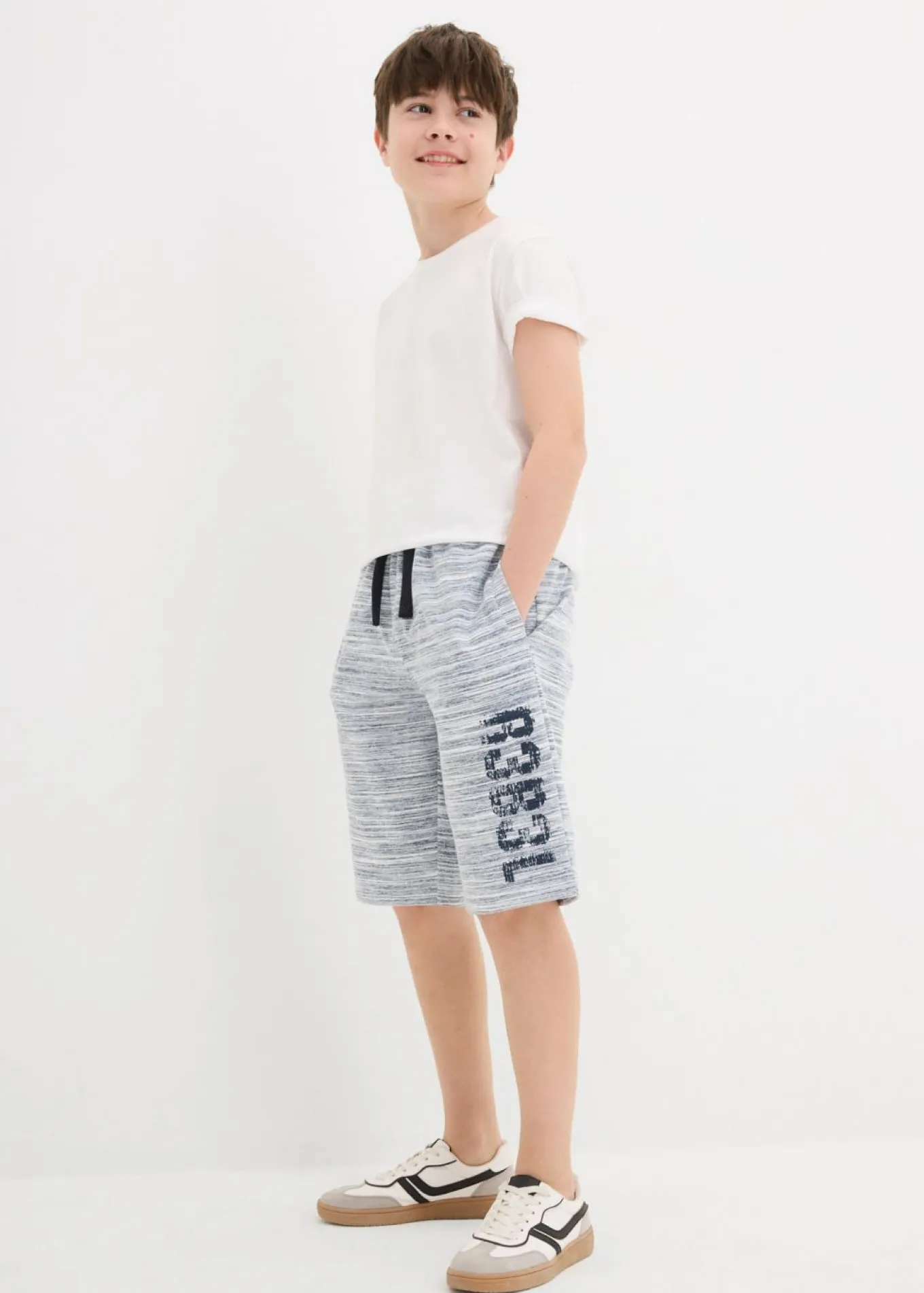 Bermudas de chándal de suave mezcla de algodón