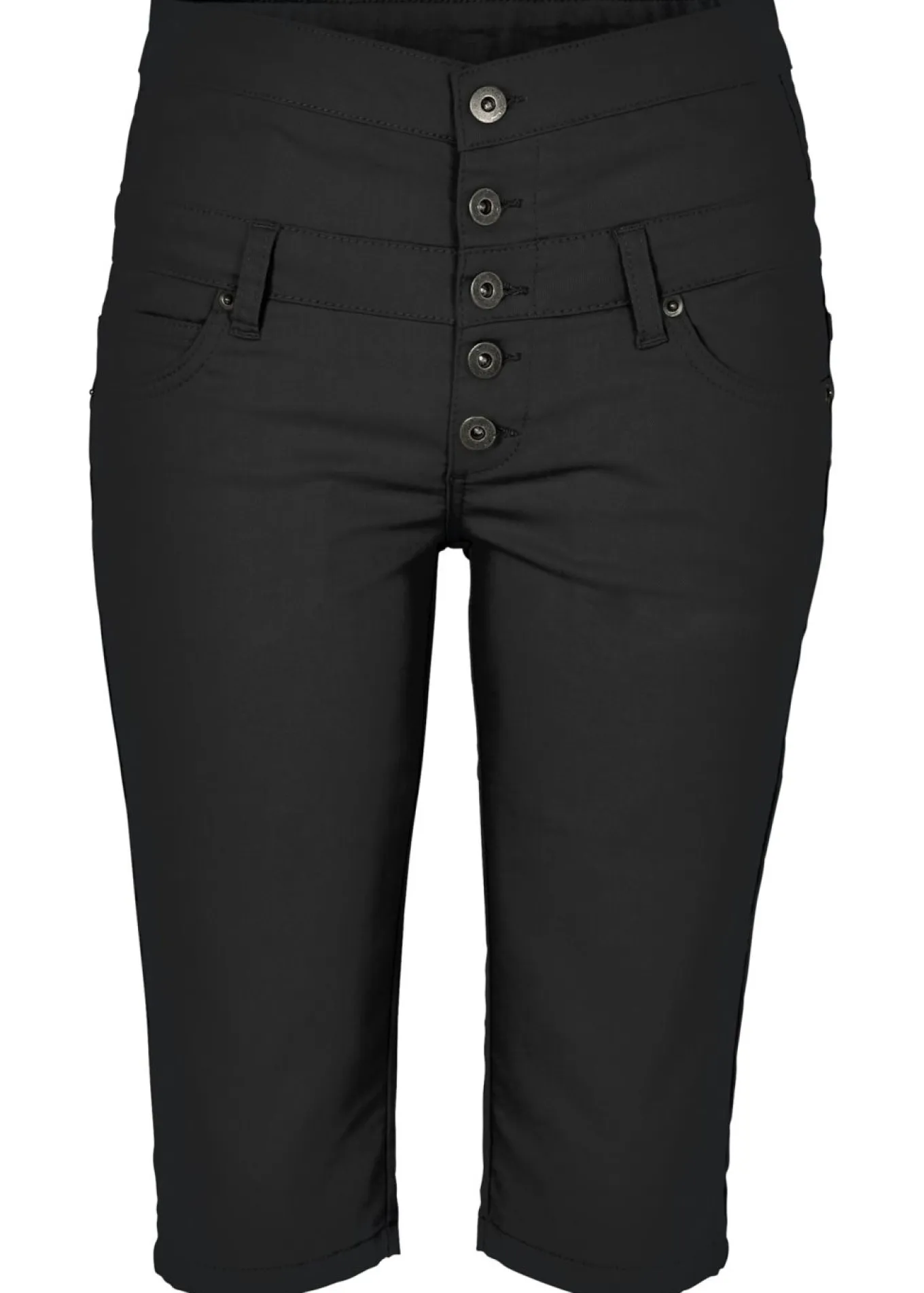 Bermudas de mezcla de algodón elástico