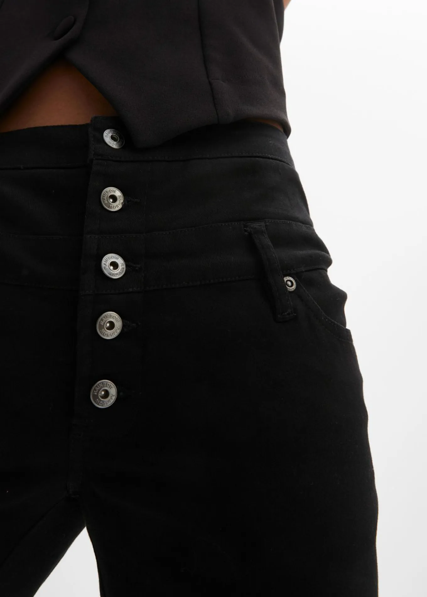 Bermudas de mezcla de algodón elástico