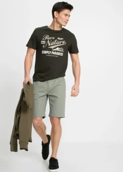 Bermudas elásticas con corte regular (2 unidades)