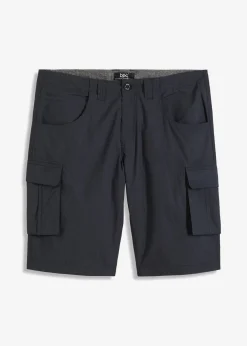 Bermudas tipo cargo de algodón puro con corte relajado
