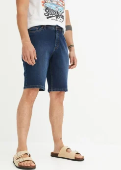Bermudas vaqueras elásticas con corte normal (2 unidades)