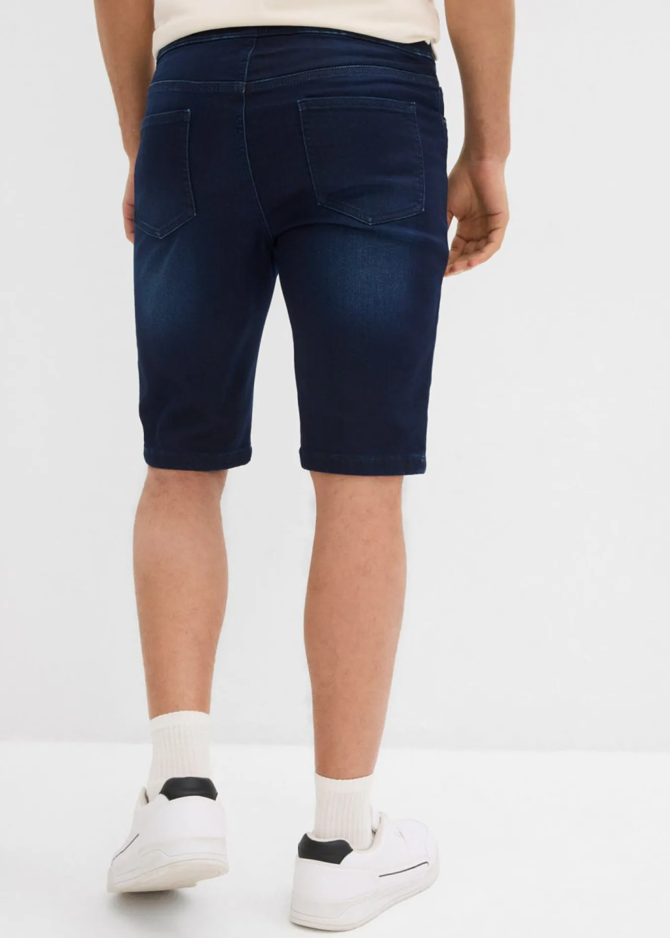 Bermudas vaqueras tipo chándal con cintura cómoda, regular fit (2 unidades)