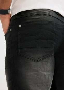 Bermudas vaqueras tipo chándal con corte relajado