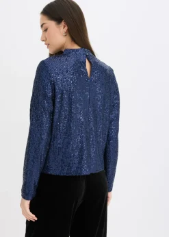 Blusa con lentejuelas