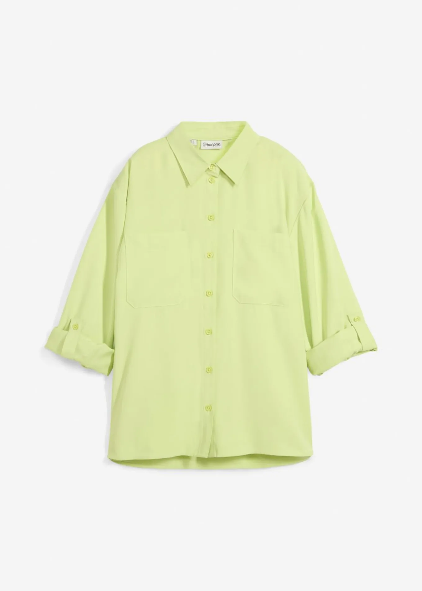 Blusa con mezcla de viscosa fluida