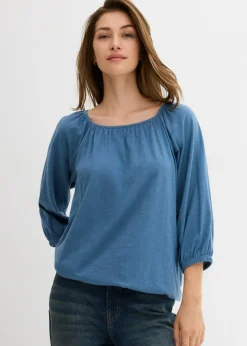 Blusa de algodón orgánico puro