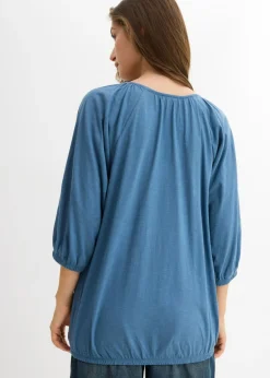 Blusa de algodón orgánico puro