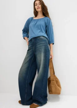 Blusa de algodón orgánico puro