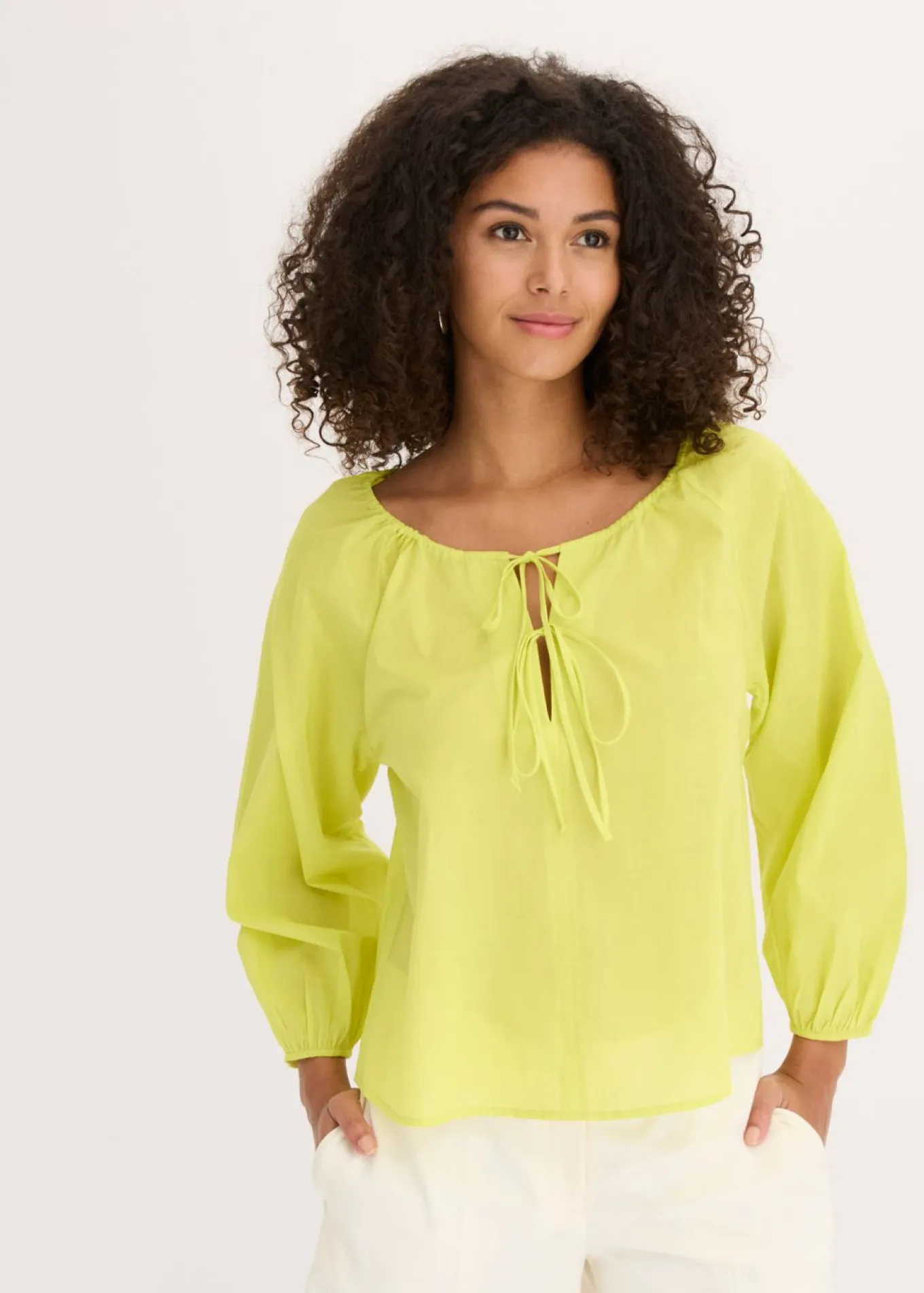 Blusa de algodón orgánico puro