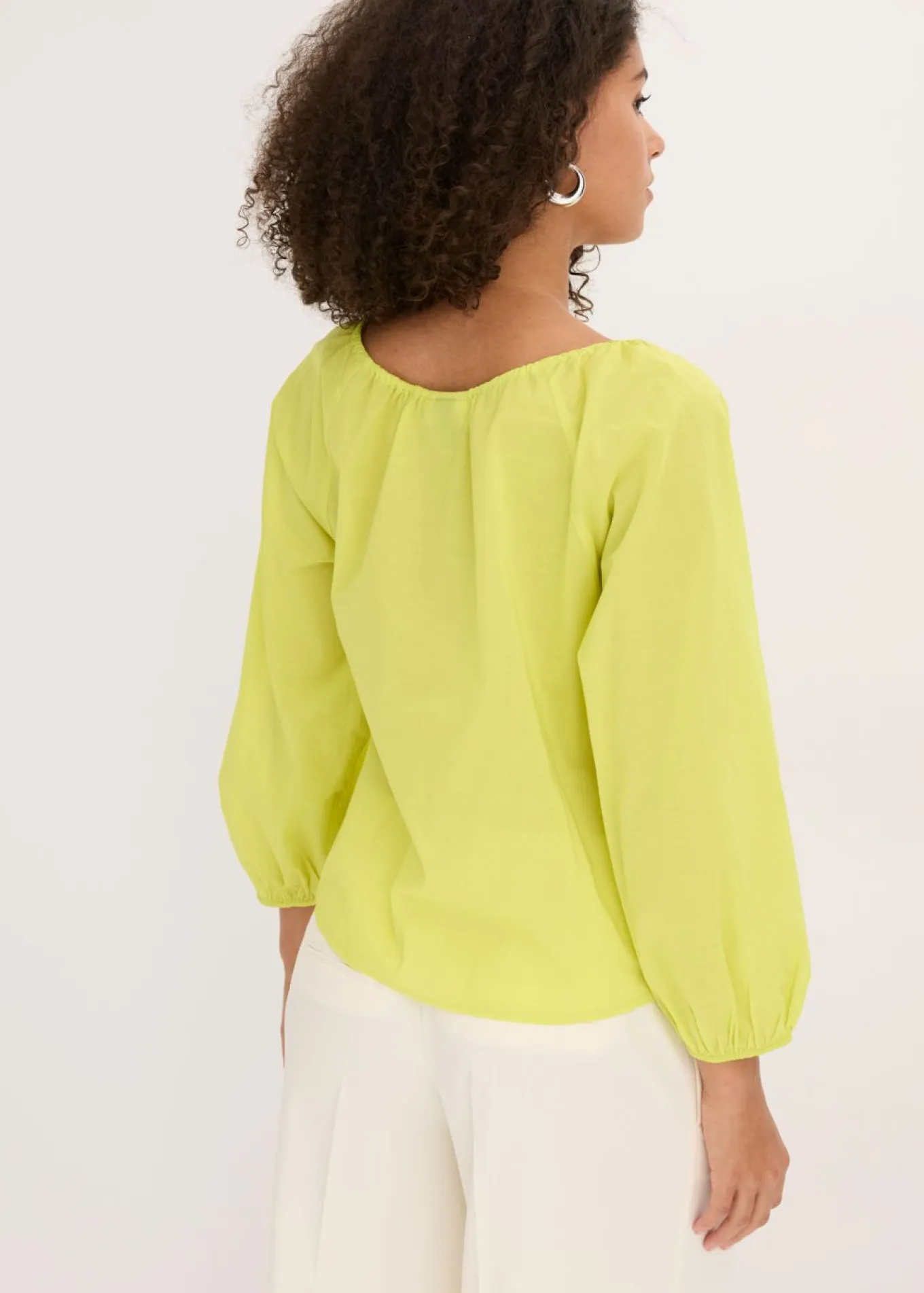 Blusa de algodón orgánico puro