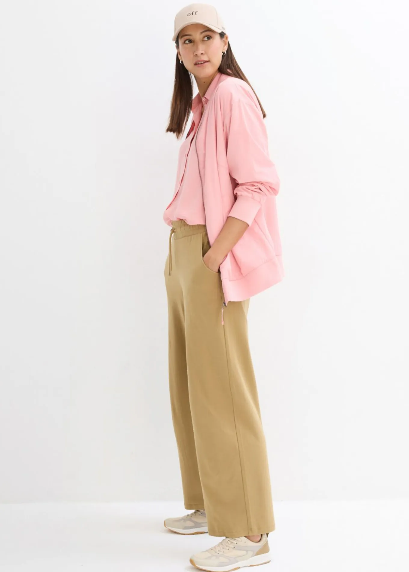 Blusa de crepé ligero con corte boxy