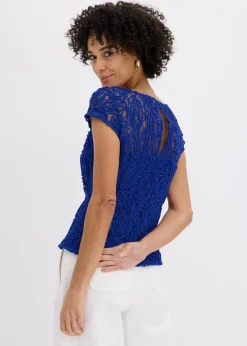 Blusa de encaje