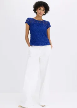 Blusa de encaje