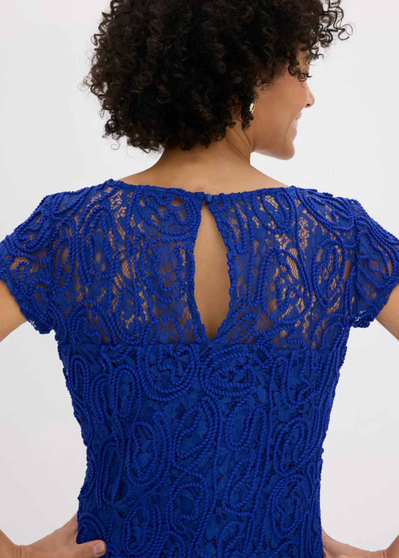 Blusa de encaje