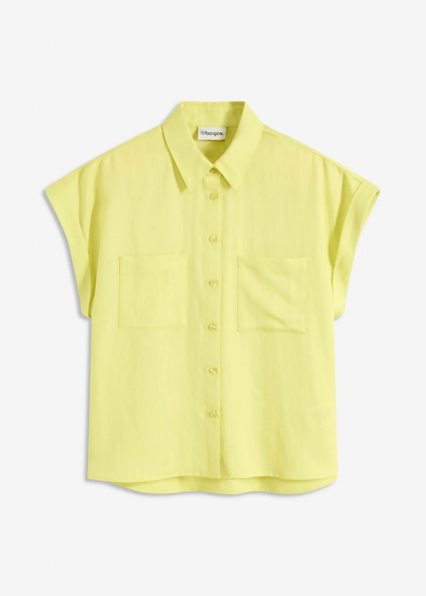 Blusa de mezcla de lyocell fluido