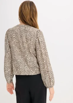 Blusa de mezcla de viscosa