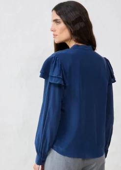 Blusa de seda