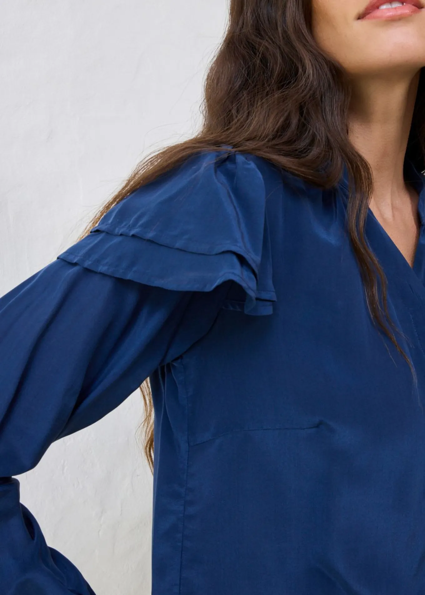 Blusa de seda