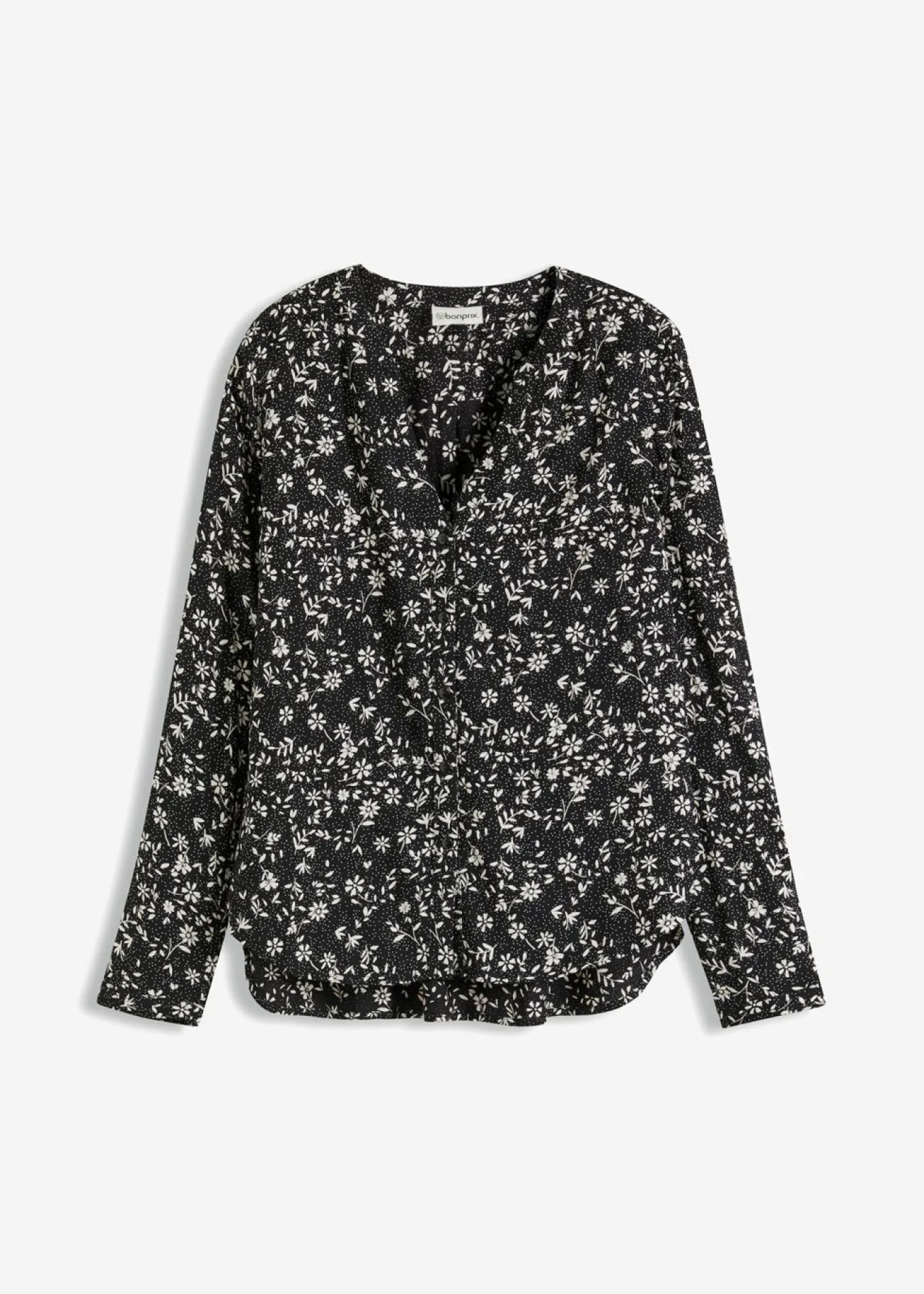 Blusa de viscosa fluida