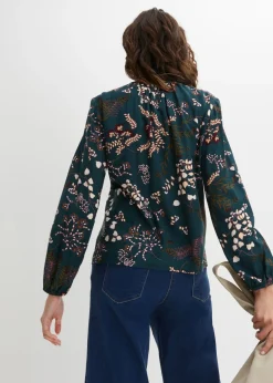 Blusa de viscosa sostenible