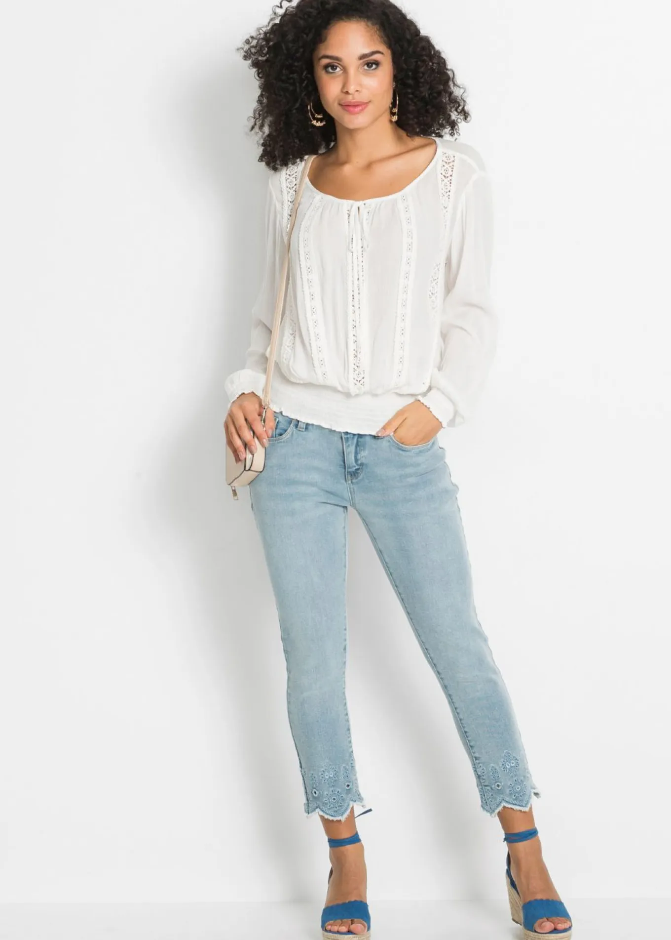 Blusa de viscosa suave