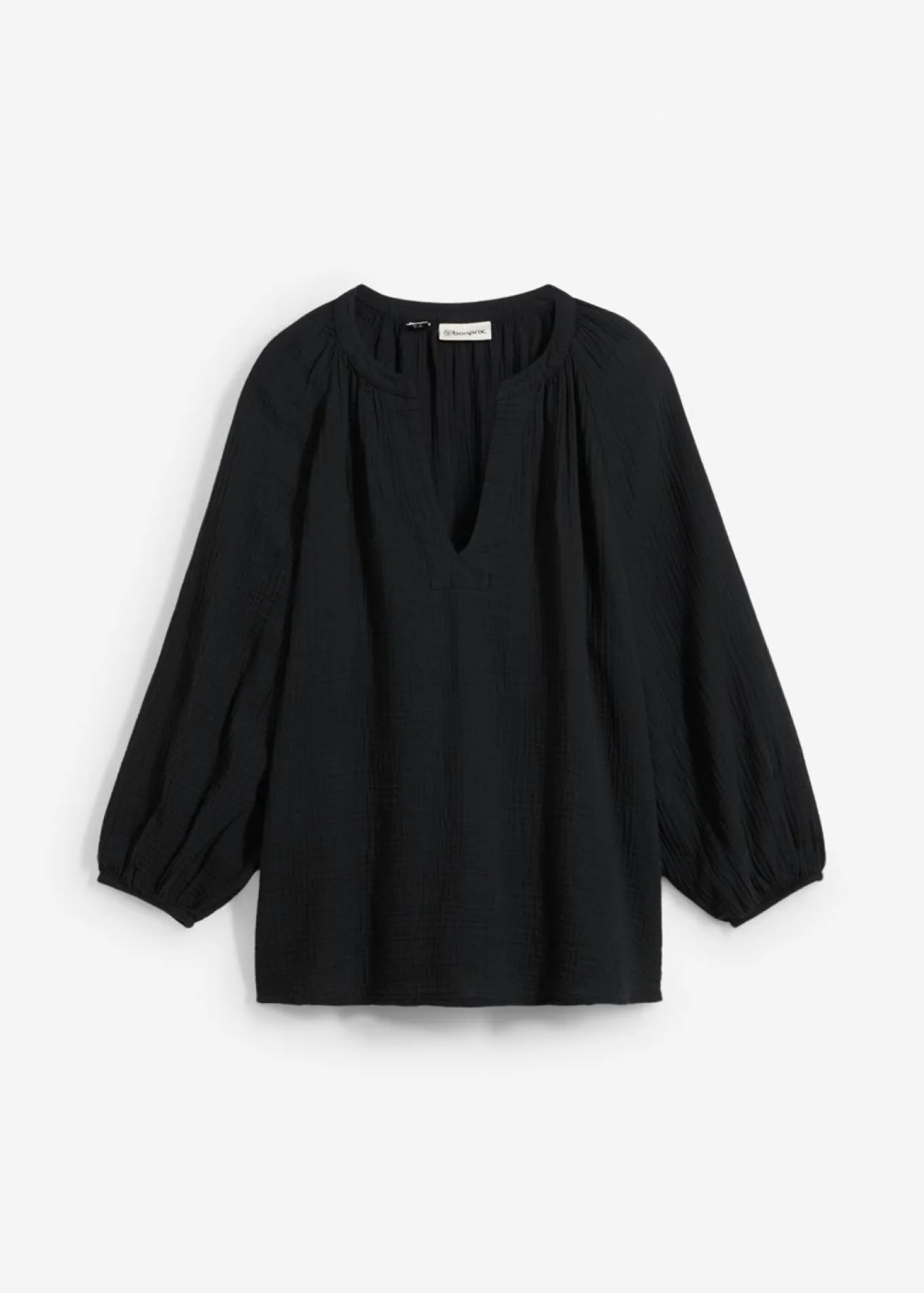 Blusa holgada de muselina
