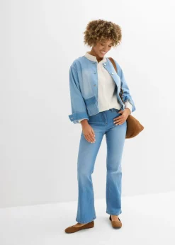 Blusa larga de muselina ligera