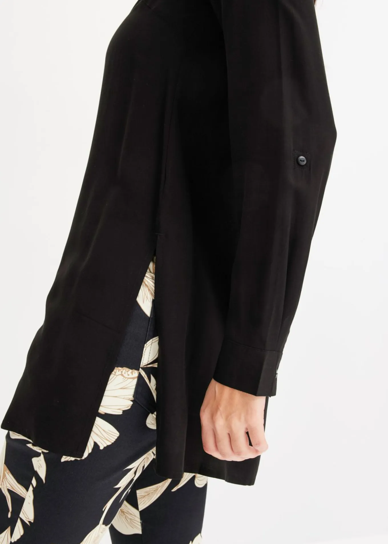 Blusa larga de viscosa
