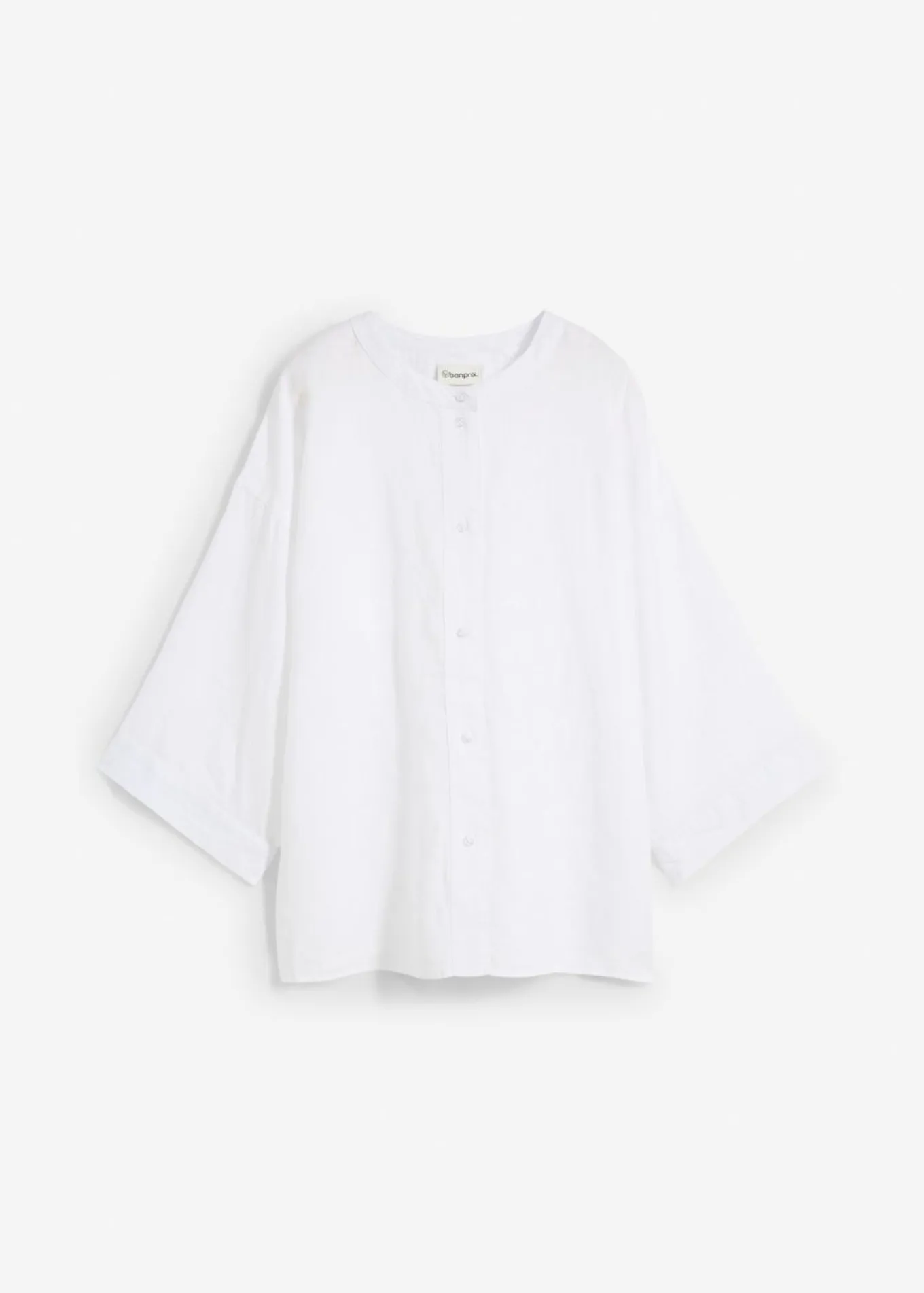 Blusa oversize de lino puro