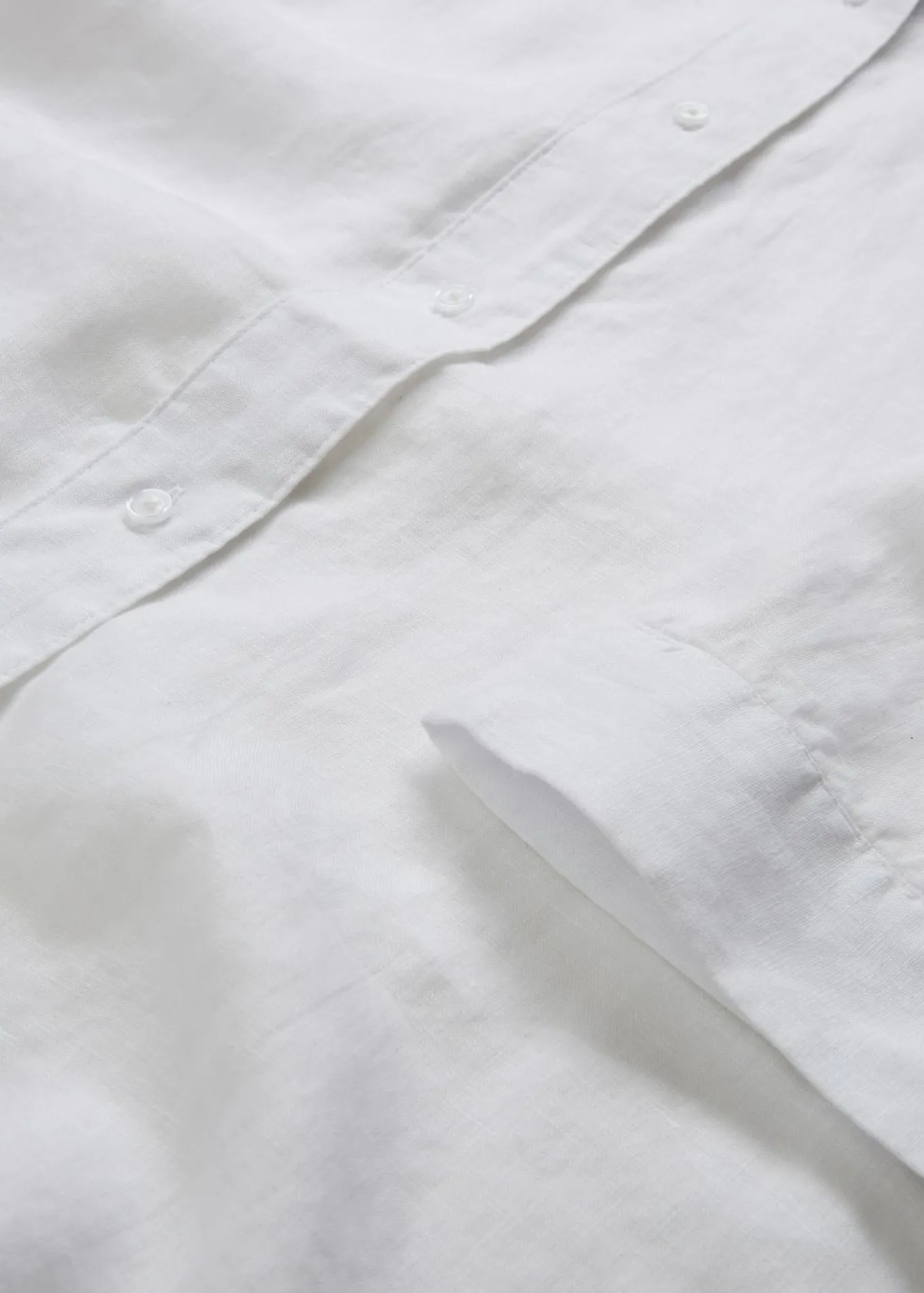 Blusa oversize de lino puro