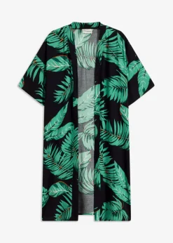 Blusa tipo kimono de viscosa fluida