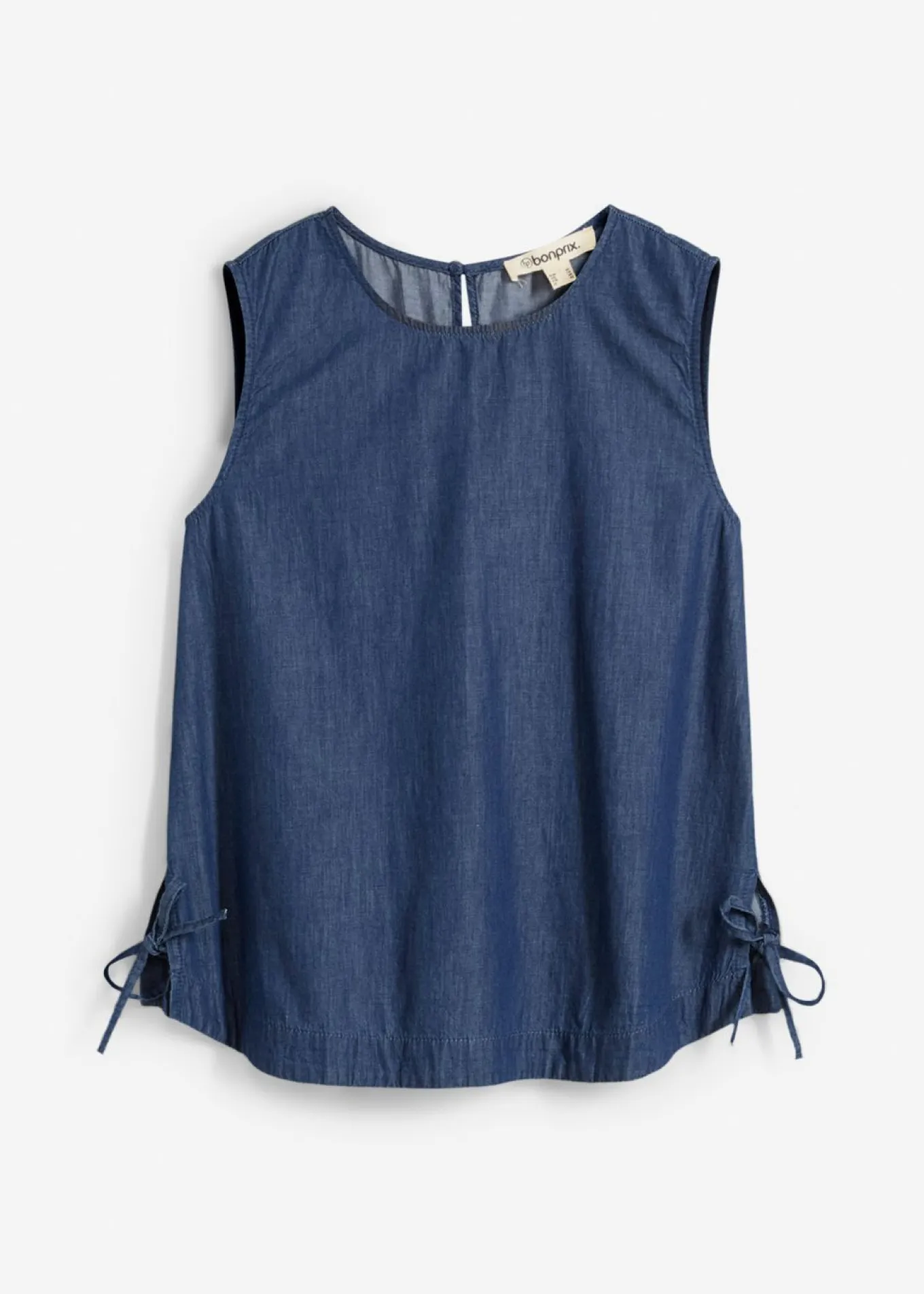 Blusa vaquera de algodón orgánico