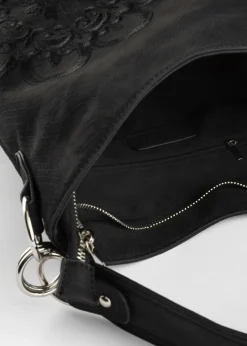 Bolso de mano con bordado