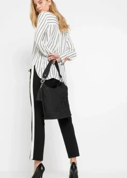 Bolso de mano con bordado