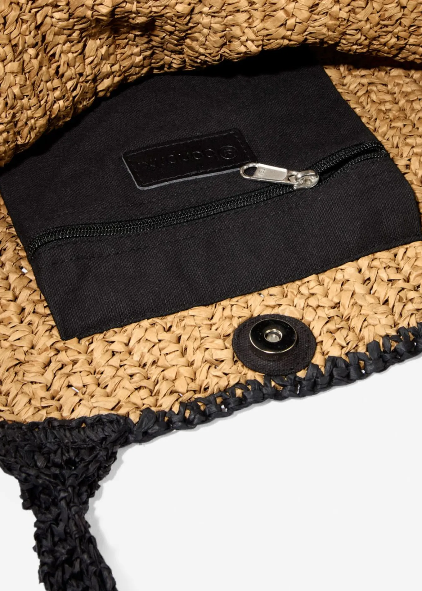 Bolso shopper de paja