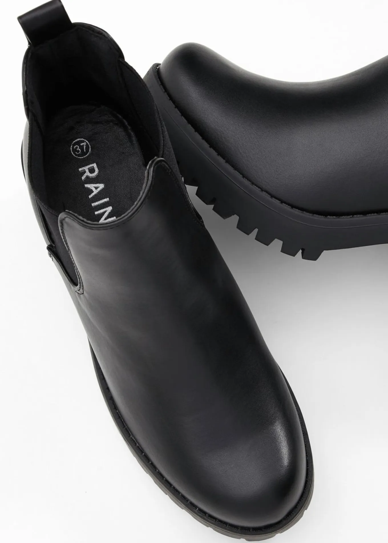 Botas Chelsea con tacón ancho