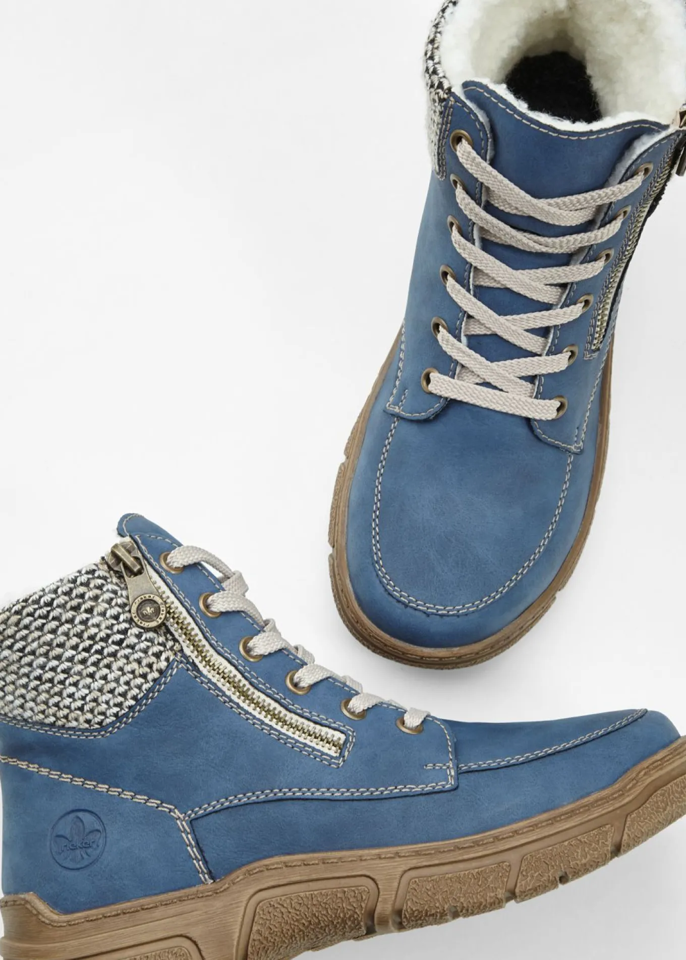 Botas con cordones de Rieker
