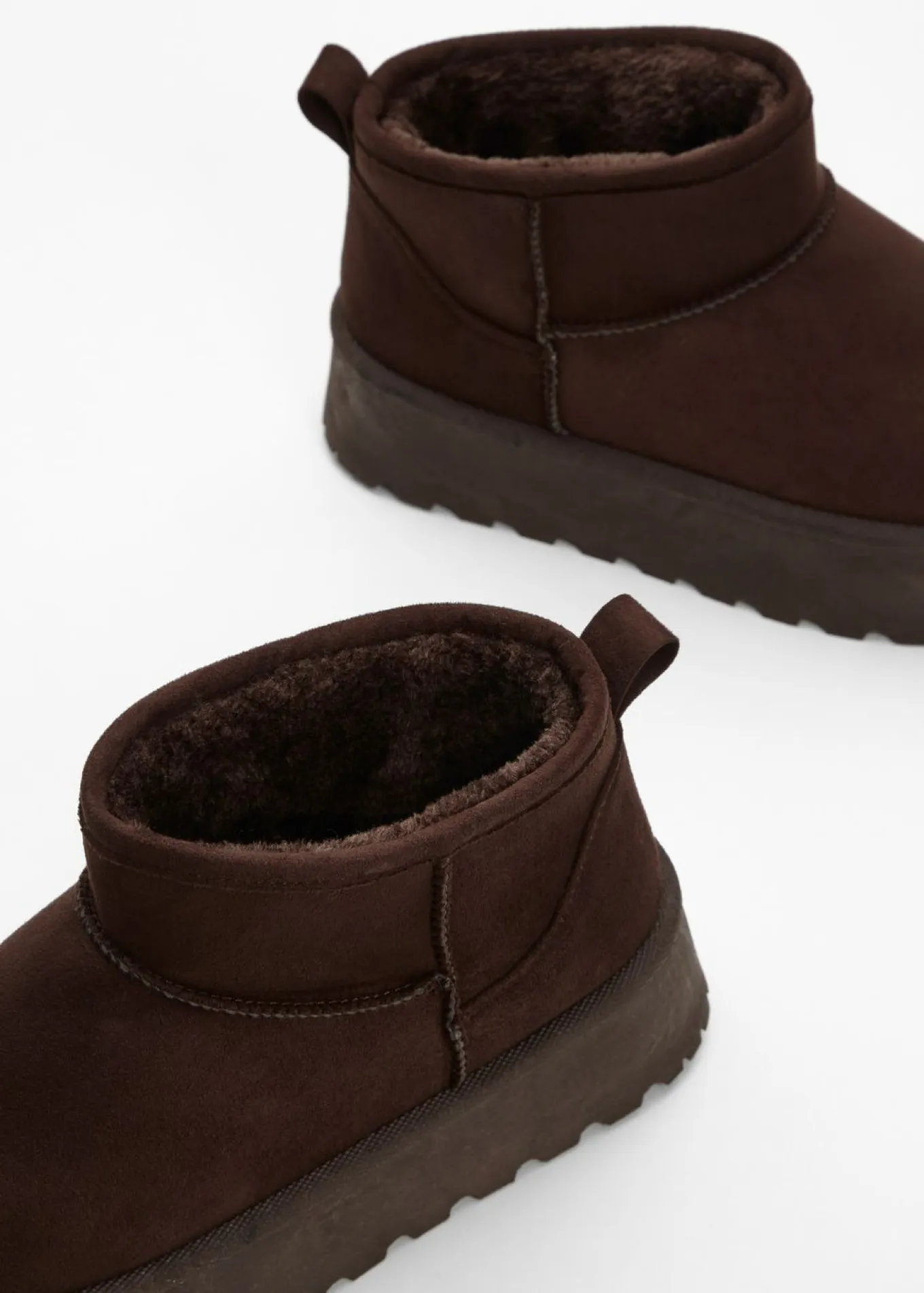 Botas de plataforma forradas