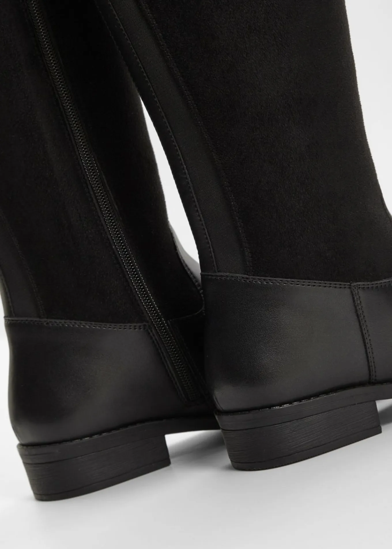 Botines de caña ancha