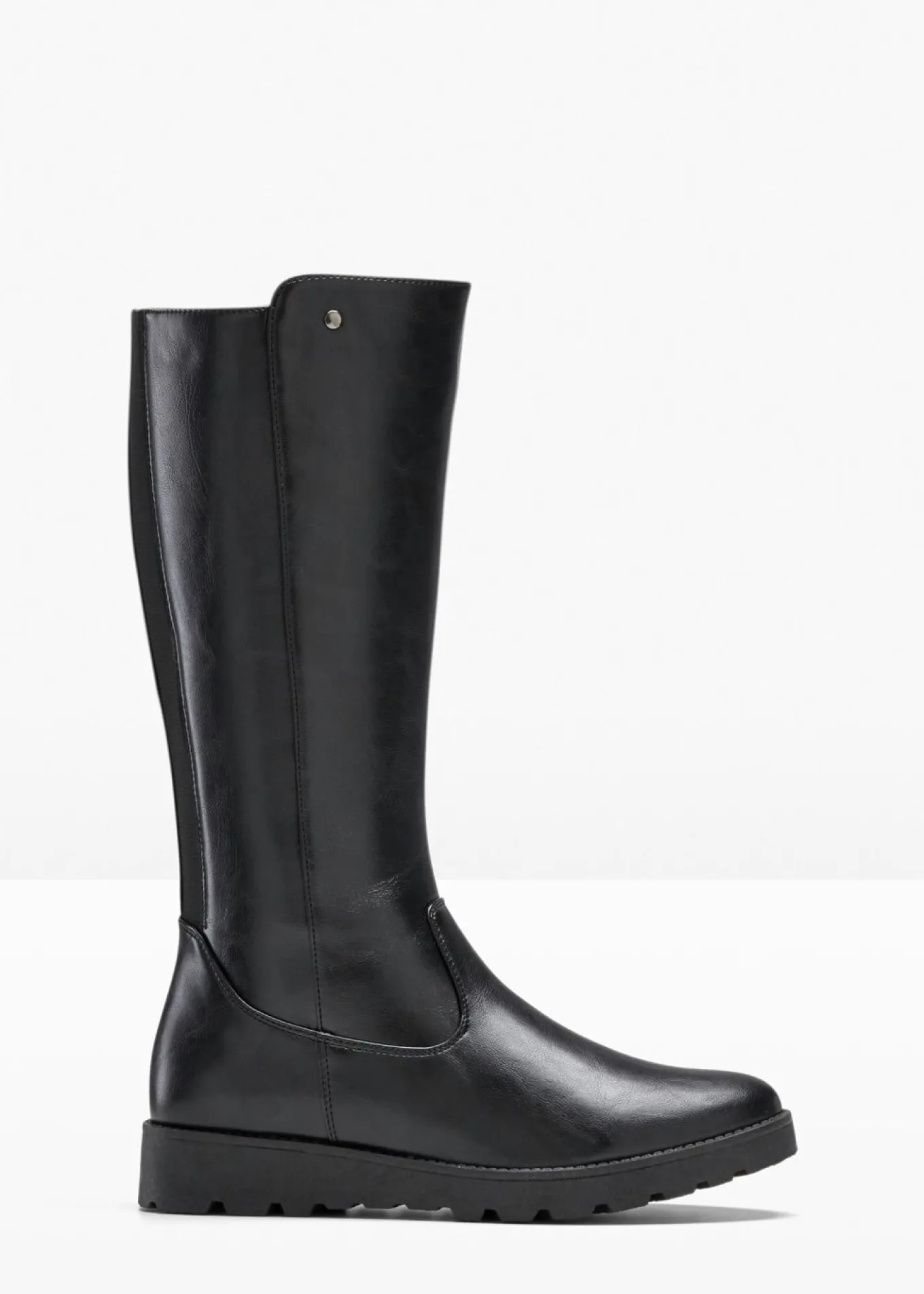 Botines de caña ancha