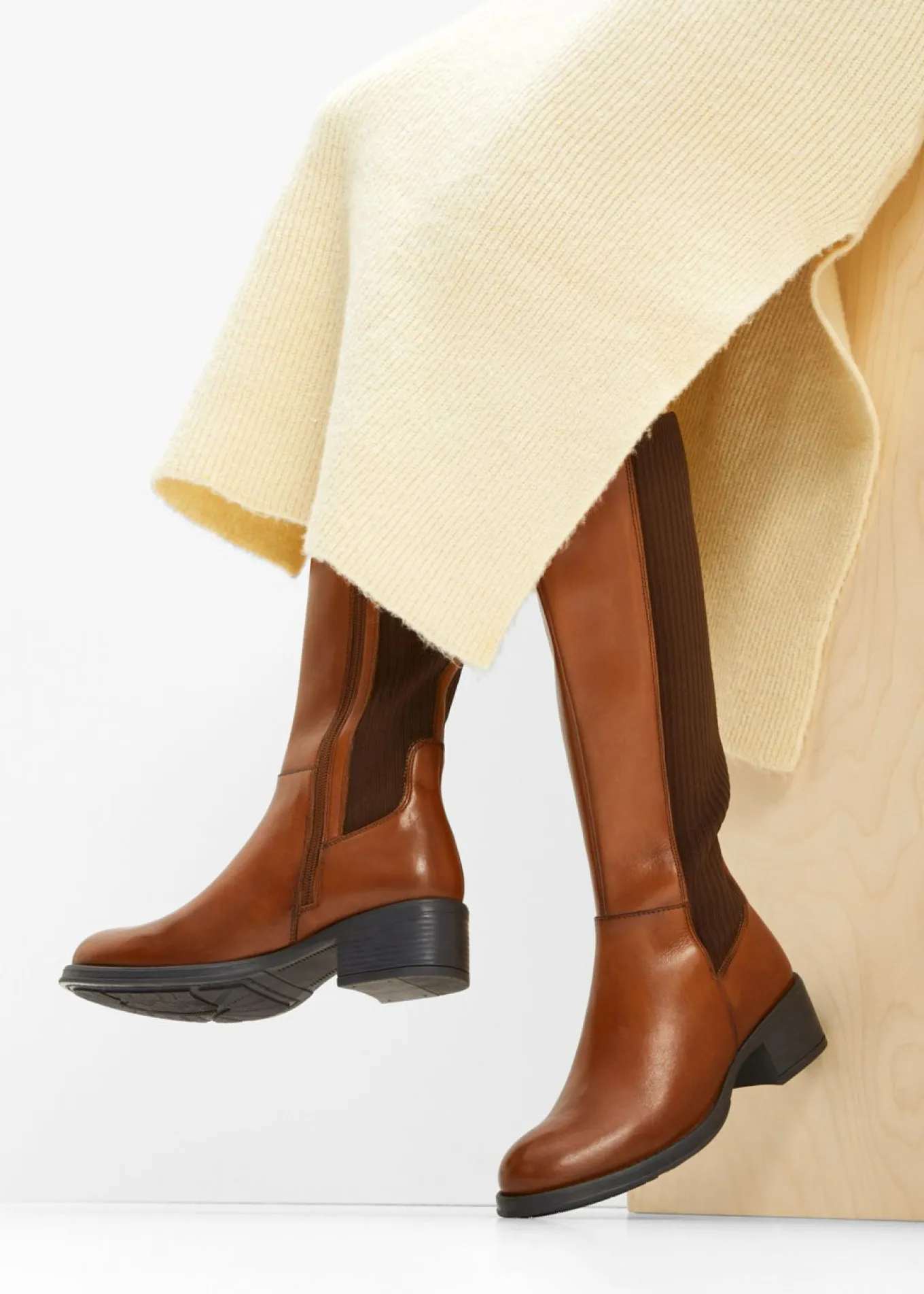Botines de cuero